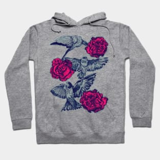 Rose & Swallows Hoodie